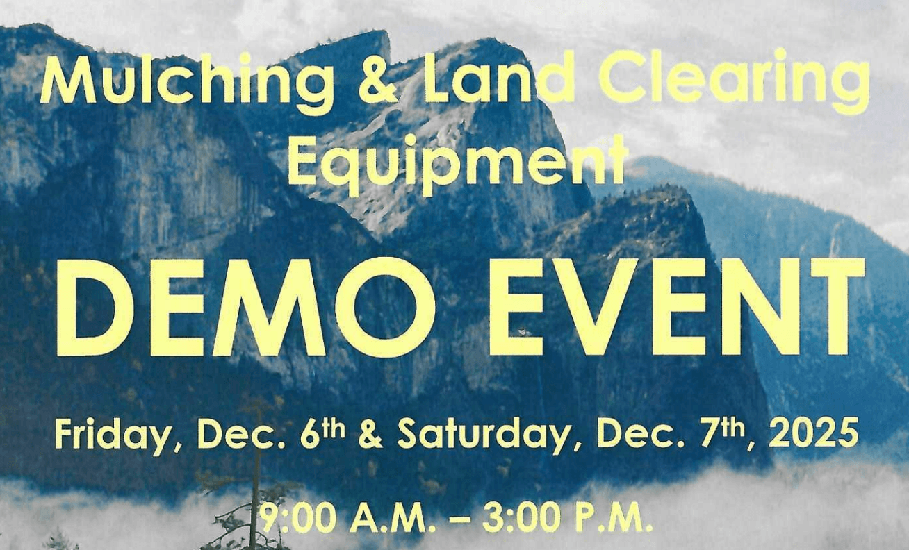 Mulching and Land Clearing Equipment Demo Event