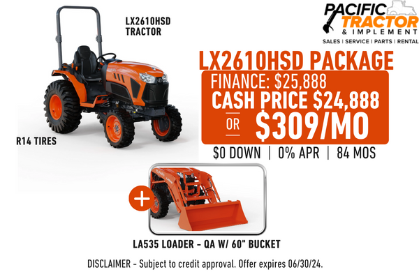 LX2610HSD Pac Tractor Package UPDATED2